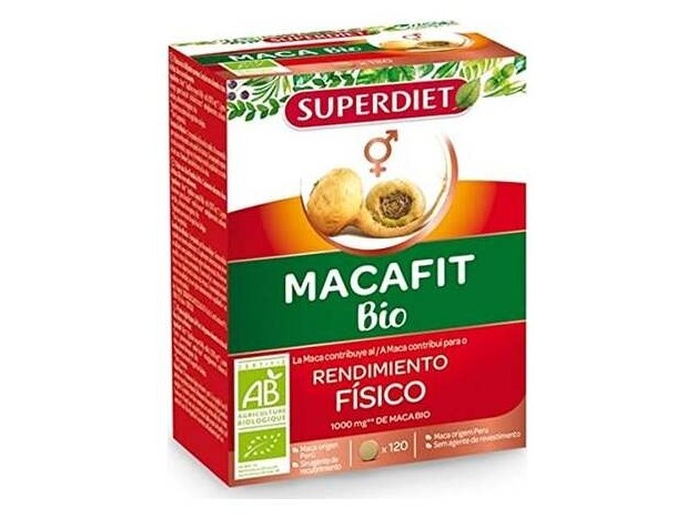 Superdiet Macafit Bio 120Comp