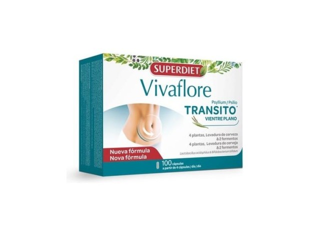 Superdiet Vivaflore Transit 400Mg 100Caps