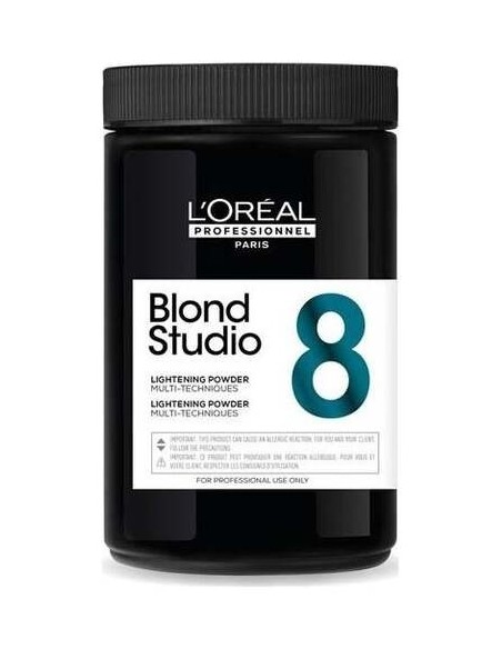L'Oreal Blond Studio Multi-Techniques Polvo Decolorante 8N 500G