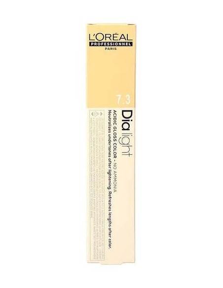 L'Oreal Dia Light Tinte Sin Amoníaco Color 7.3 50Ml
