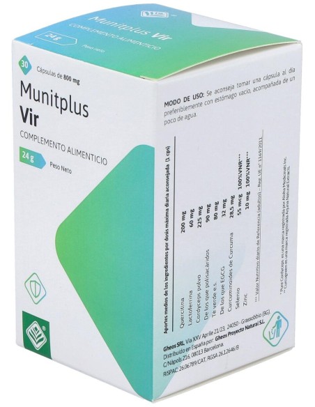 Munitplus Vir 30Cap.
