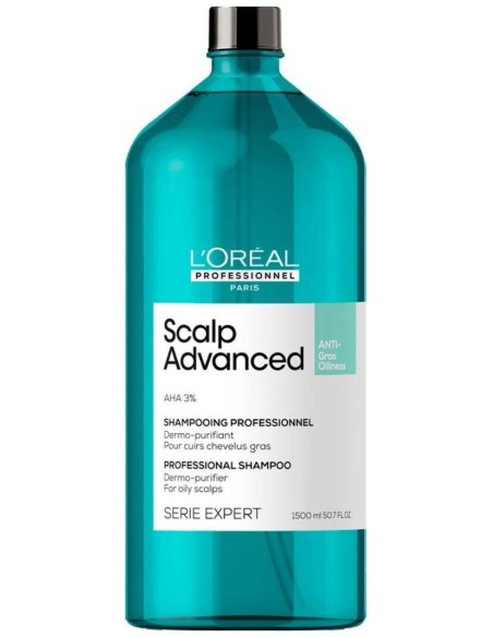 L'Oréal Scalp Advanced Anti-Oiliness Dermo-Purifier Shampoo 1500Ml