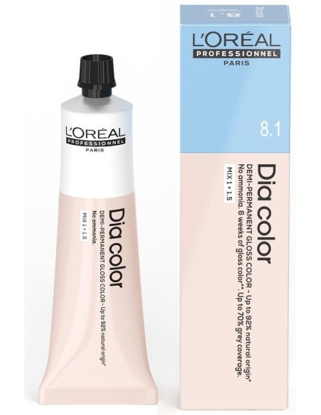 L'Oréal Dia Color Demi Permanent Color No Ammonia 8.1 60Ml