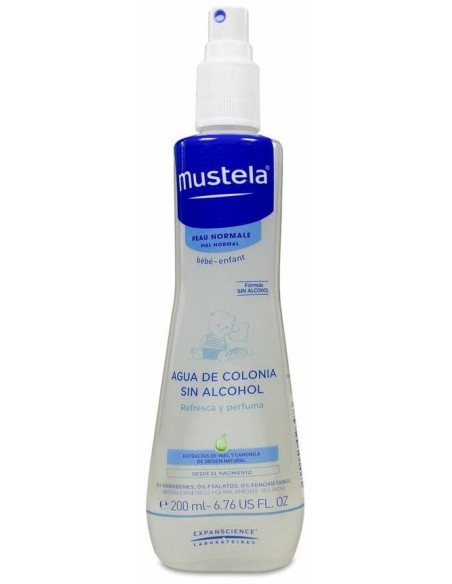 Mustela® Agua De Colonia Sin Alcohol Piel Normal 200Ml