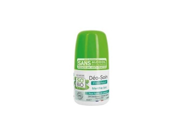 So Bio Etic Desodorante Roll On Frescor Menta 50Ml