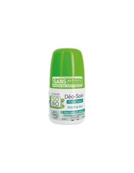 So Bio Etic Desodorante Roll On Frescor Menta 50Ml