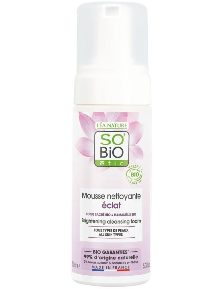 So Bio Etic Espuma Limpiadora Iluminadora 150Ml