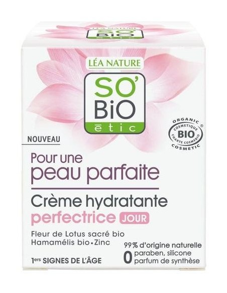 So'Bio Étic Crema Facial Día Hidratante Piel Perfecta 50Ml