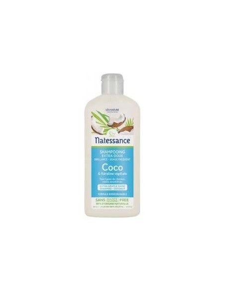 Natessance Capillaires Shampooing Usage Frquent Coco Kratine 250Ml