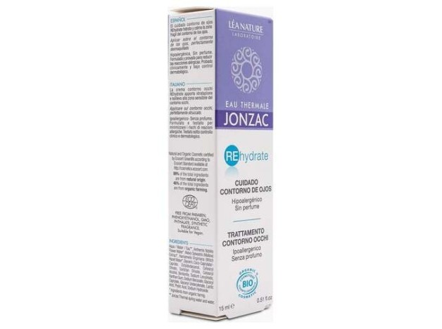 Rehydrate Contorno De Ojos Sin Perfume 15Ml. Bio