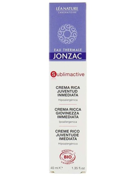 Jonzac Sublimactive Anti Age Crema Rica 40Ml