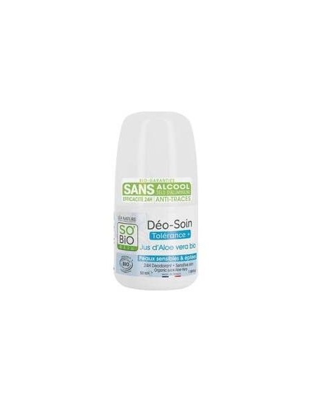 So Bio Etic Desodorante Roll On Tolerance Aloe Vera 50Ml