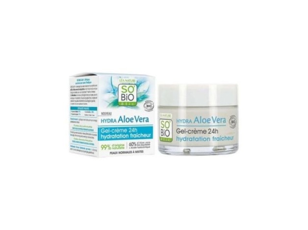 So Bio Etic Crema Gel Hidratante Aloe 24H 50Ml