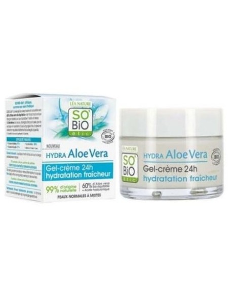 So Bio Etic Crema Gel Hidratante Aloe 24H 50Ml