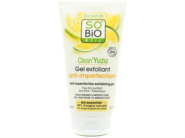 So'Bio Étic Clean Yuzu Gel Exfoliante...