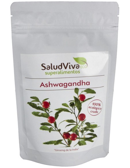 Ashwagandha En Polvo 125Gr. Bio Sg S/A Vegan