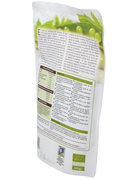 Proteina De Guisante 80% 250Gr. Bio Sg S/A Vegan