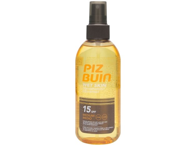 Piz Buin Wet Skin Spray Solar Transparente Spf...
