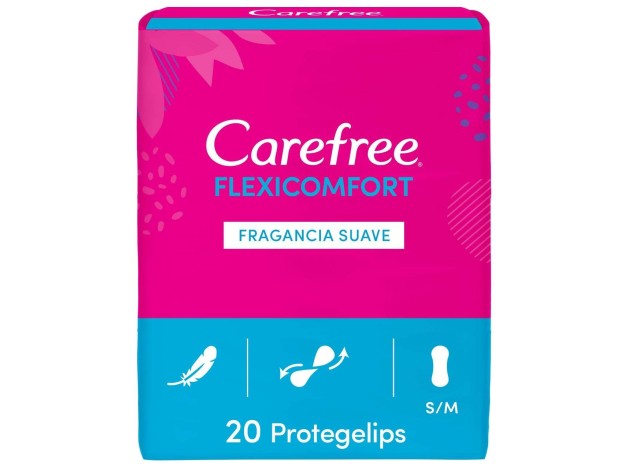 Carefree Flexicomfort Fragancia Suave Talla S/M...