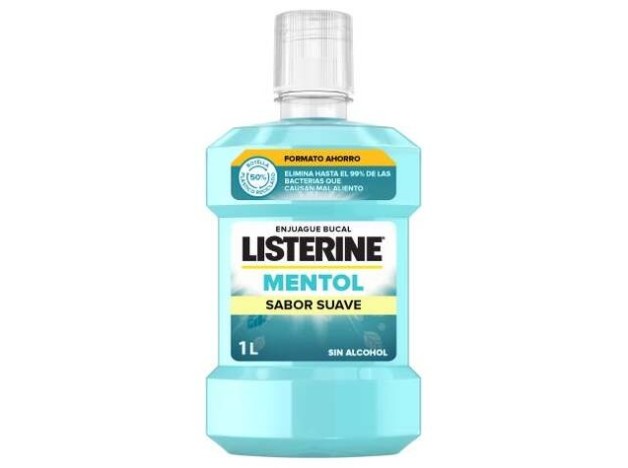 Mentol Suave 0% Alcohol Enjuague Bucal 1000 Ml