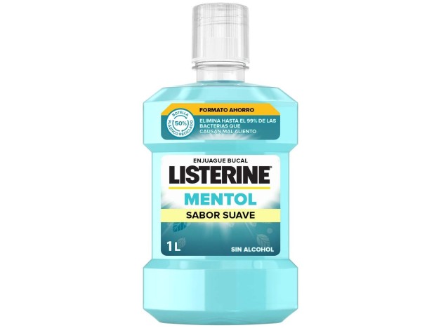 Mentol Suave 0% Alcohol Enjuague Bucal 1000 Ml