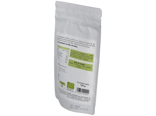 Ashwagandha En Polvo 125Gr. Bio Sg S/A Vegan