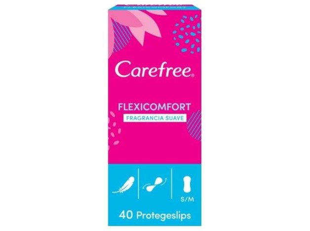 Carefree Flexicomfort Fragancia Suave Talla S/M...