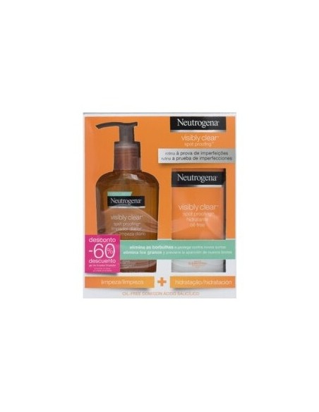 Pack Neutrogena Spot Controlling Hidratante + Limpiador, 50 Ml + 200 Ml