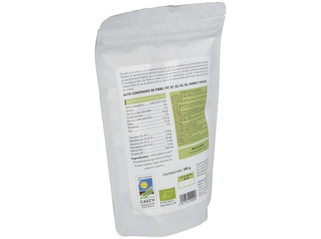 Psyllium Cascara 200Gr. Bio Sg S/A Vegan