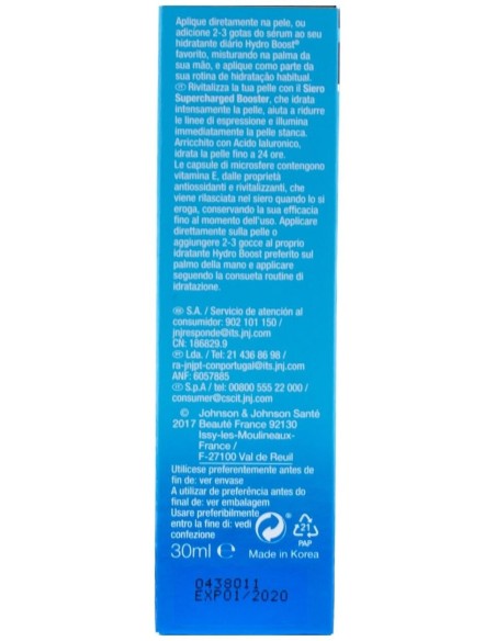 Neutrogena Hydro Boost Sérum Supercharged Booster, 30 Ml