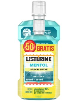Pack Listerine Zero 500 Ml...