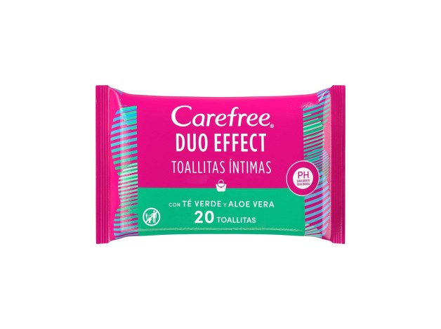 Carefree Toallitas Intimas Con Te Very Aloe...