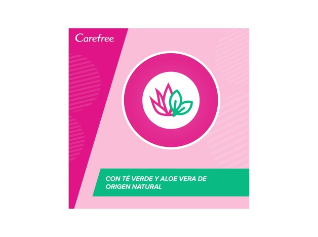 Carefree Toallitas Intimas Con Te Very Aloe...