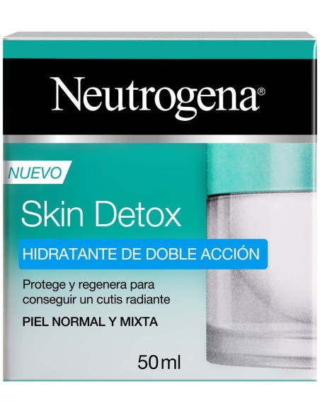 Neutrogena Skin Detox Hidratante Doble Acción, 50 Ml