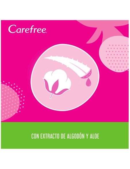 Carefree Carefree Normal Aloe Protector Cotton 56Uds