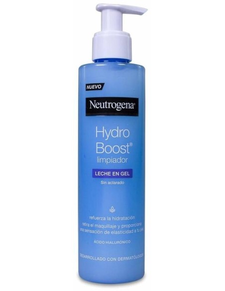 Neutrogena Hydro Boost Leche Limpiadora Hidratante En Gel, 200 Ml