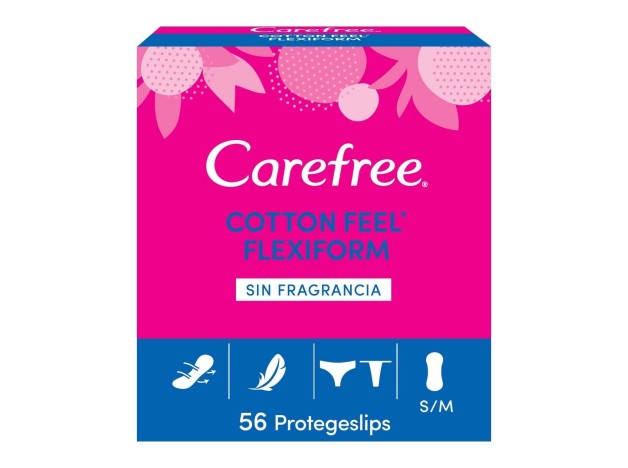 Carefree Algodón Normales - Protegeslips...