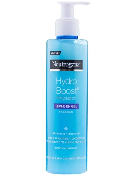 Neutrogena Hydro Boost Leche Limpiadora Hidratante En Gel, 200 Ml