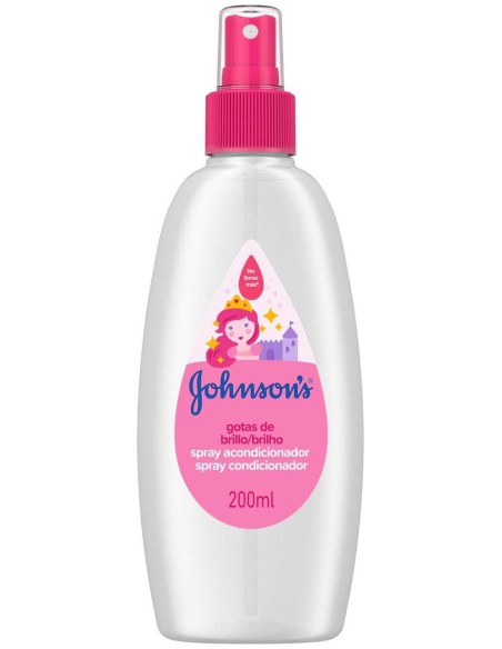 Johnson'S Spray Acondicionador Gotas De Brillo 200Ml