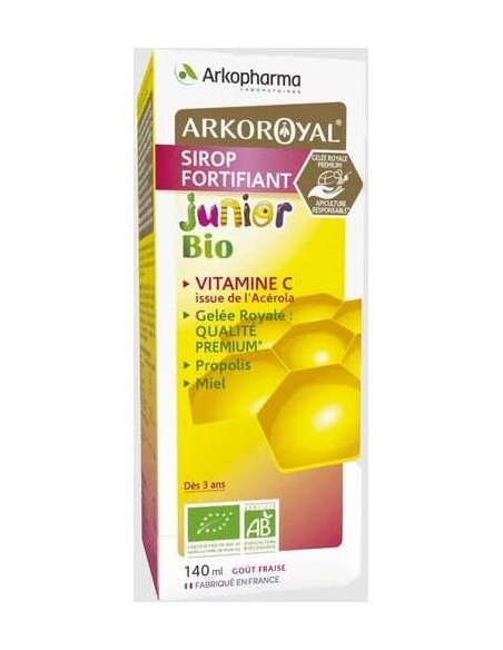 Arkopharma Arkoreal Protect Junior Bio Sabor Fresa 140Ml