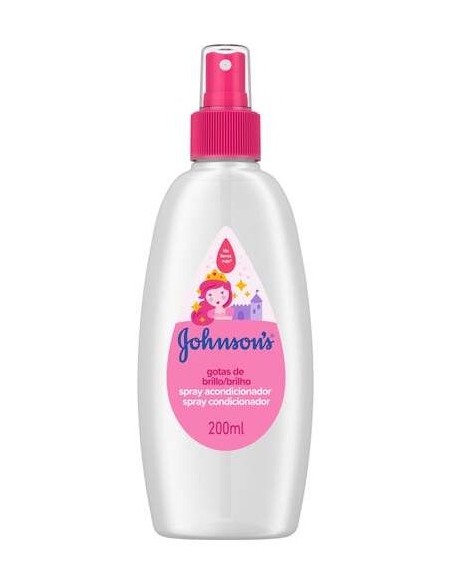 Johnson'S Spray Acondicionador Gotas De Brillo 200Ml