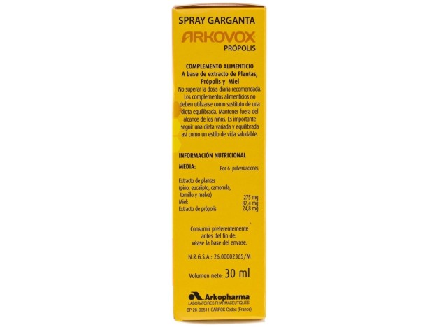 Arkopharma Arkovox Própolis Spray, 30 Ml