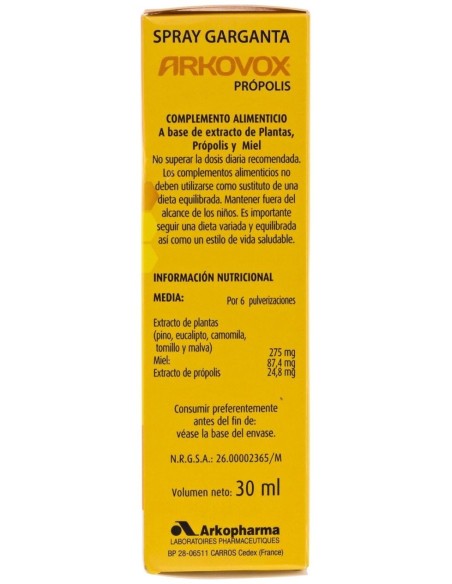 Arkopharma Arkovox Própolis Spray, 30 Ml