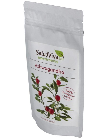 Ashwagandha En Polvo 125Gr. Bio Sg S/A Vegan