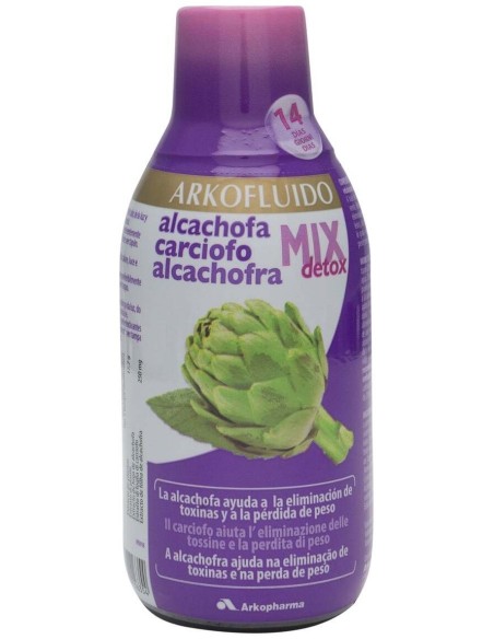 Arkopharma Arkofluido Alcachofa Mix Detox Bio 280Ml