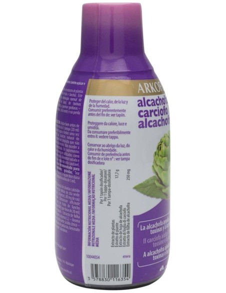 Arkopharma Arkofluido Alcachofa Mix Detox Bio 280Ml