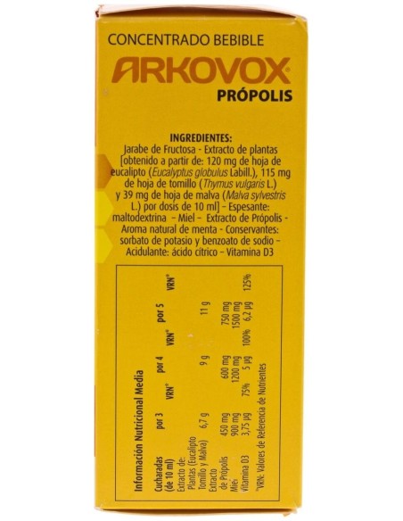 Arkopharma Arkovox Própolis Solución Bebible 140Ml