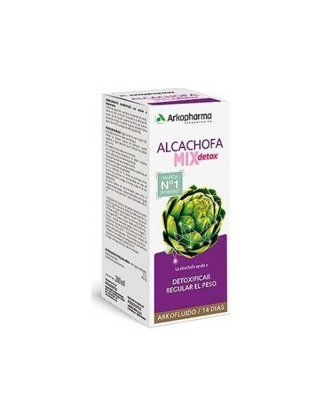 Arkopharma Arkofluido Alcachofa Mix Detox Bio 280Ml