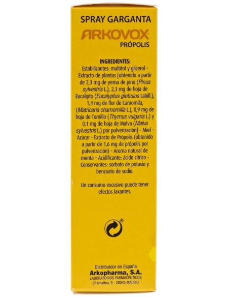 Arkopharma Arkovox Própolis Spray, 30 Ml