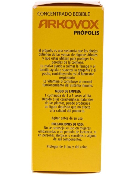 Arkopharma Arkovox Própolis Solución Bebible 140Ml